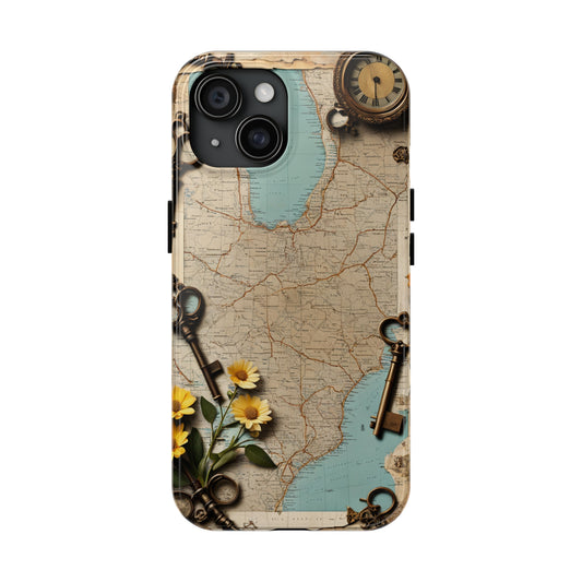 Map and Keys Case