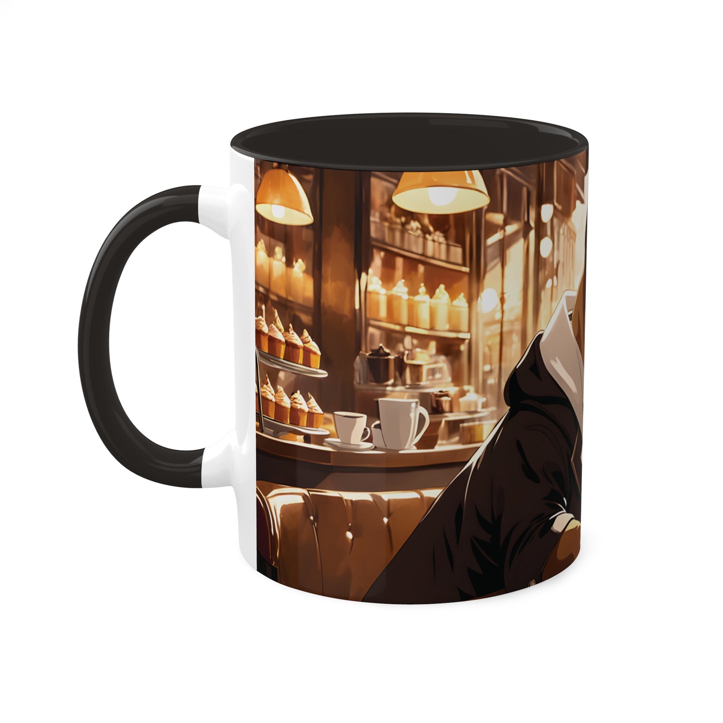 French Bulldog  His Coffee - Mug
