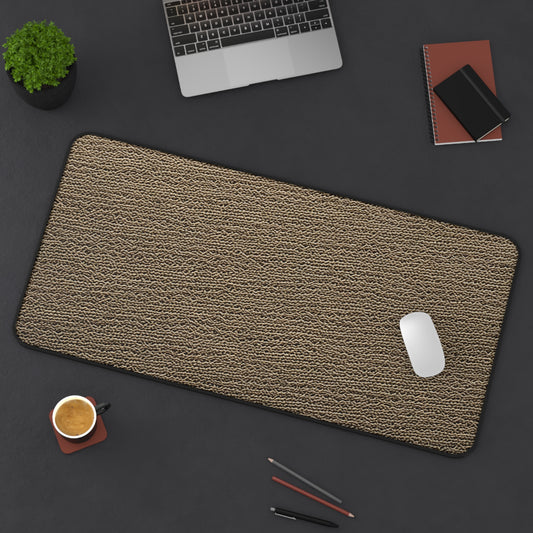 Linen Fabric Texture Desk Mat