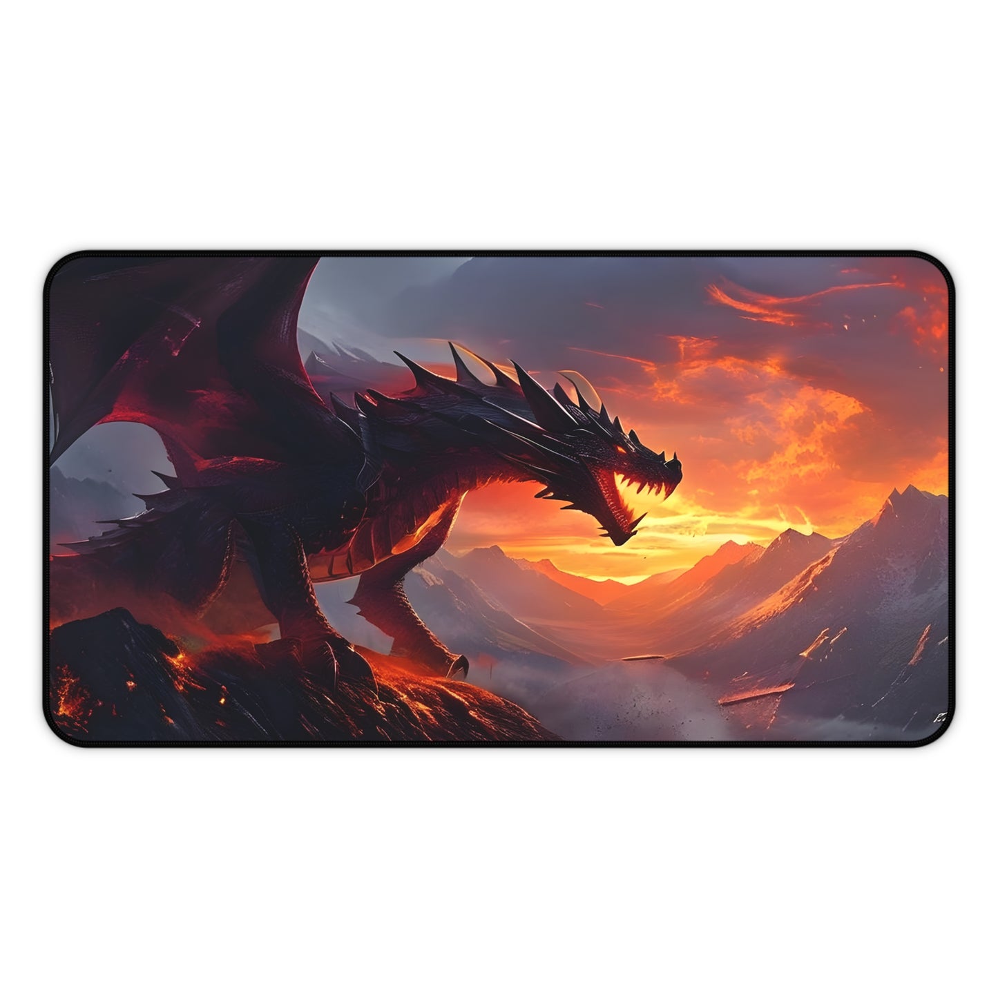 Sunset Dragon Desk Mat