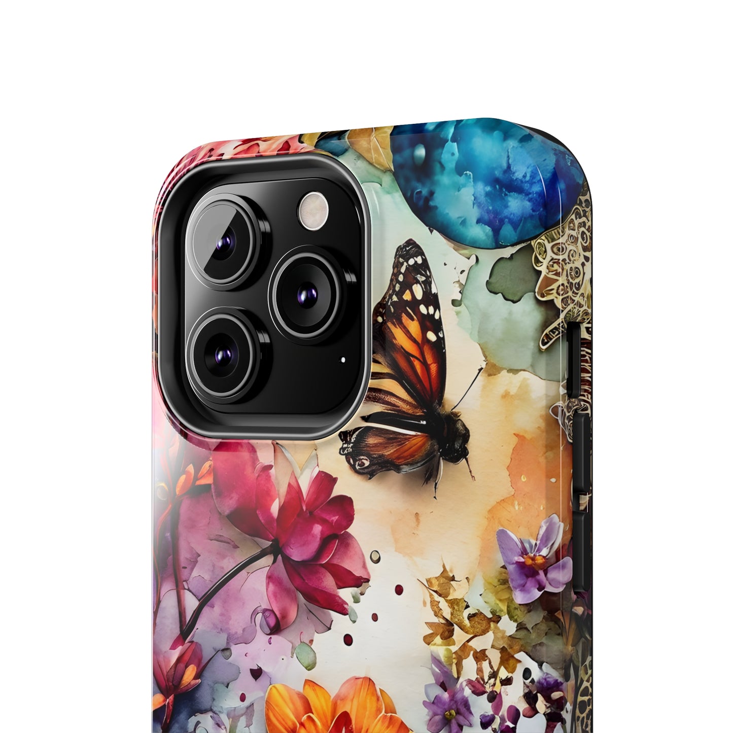 Watercolor Moth Case