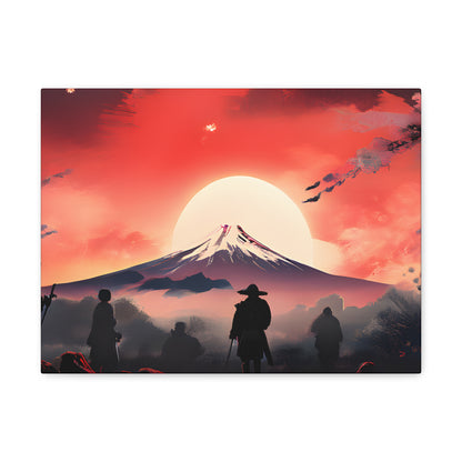 Sunset Fuji Wall Art