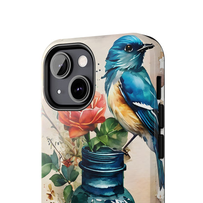 Watercolor Bird Case