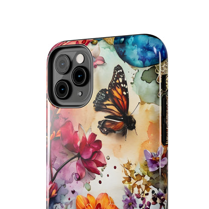 Watercolor Moth Case